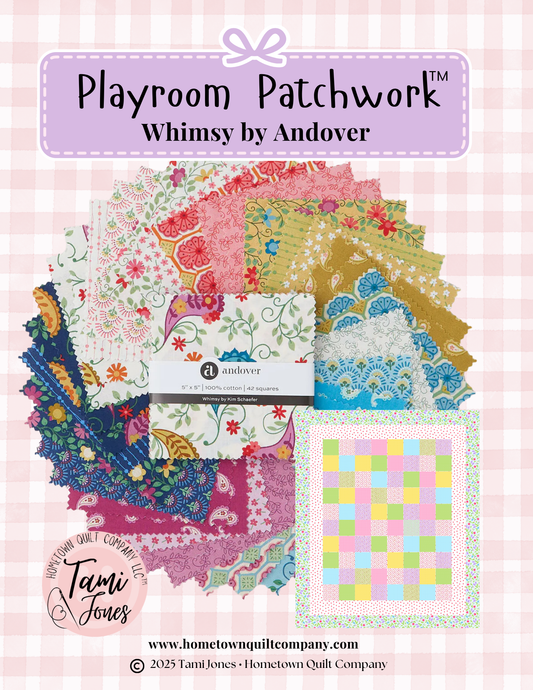 56x64 inch Playroom Patchwork • Whimsy