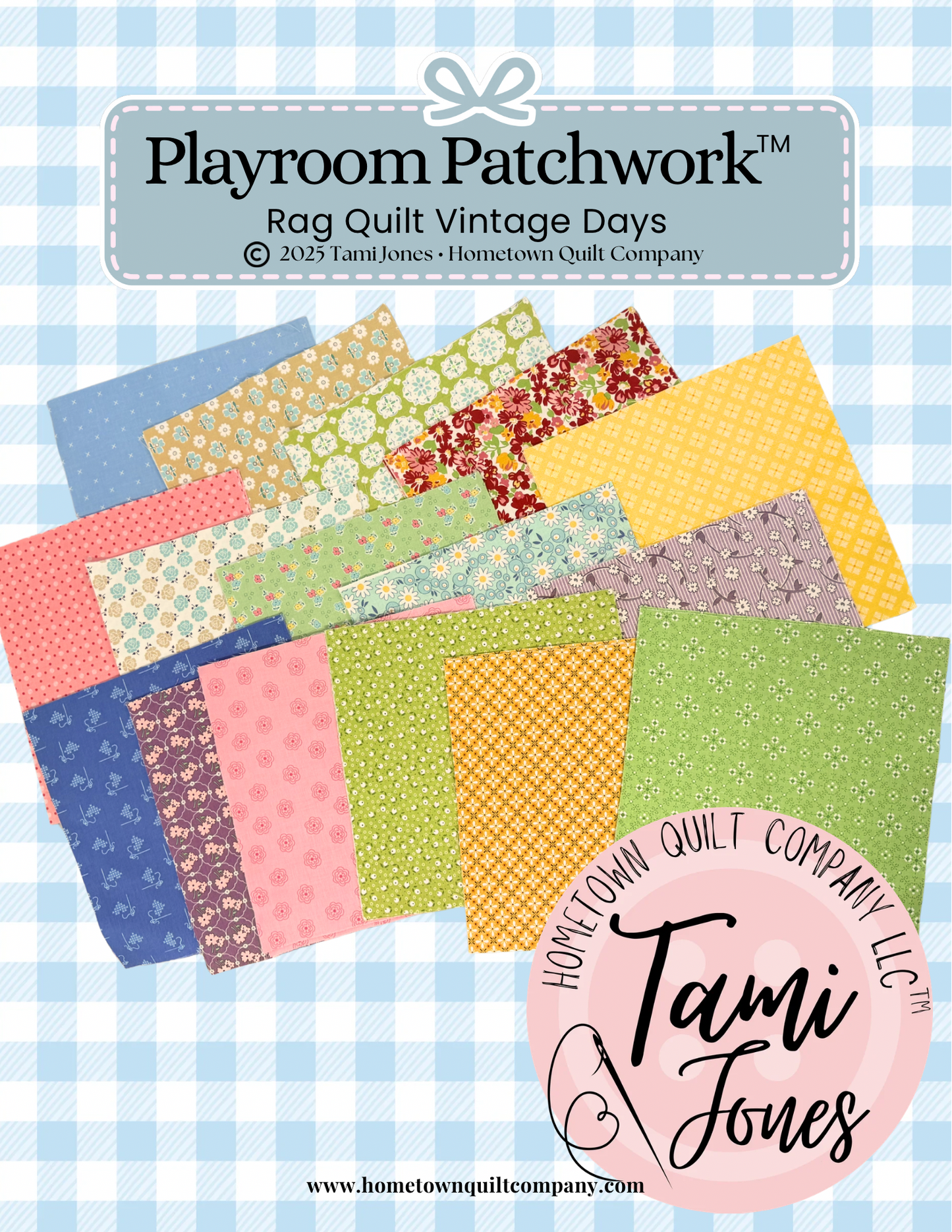56x64 inch Playroom Patchwork • Vintage Days