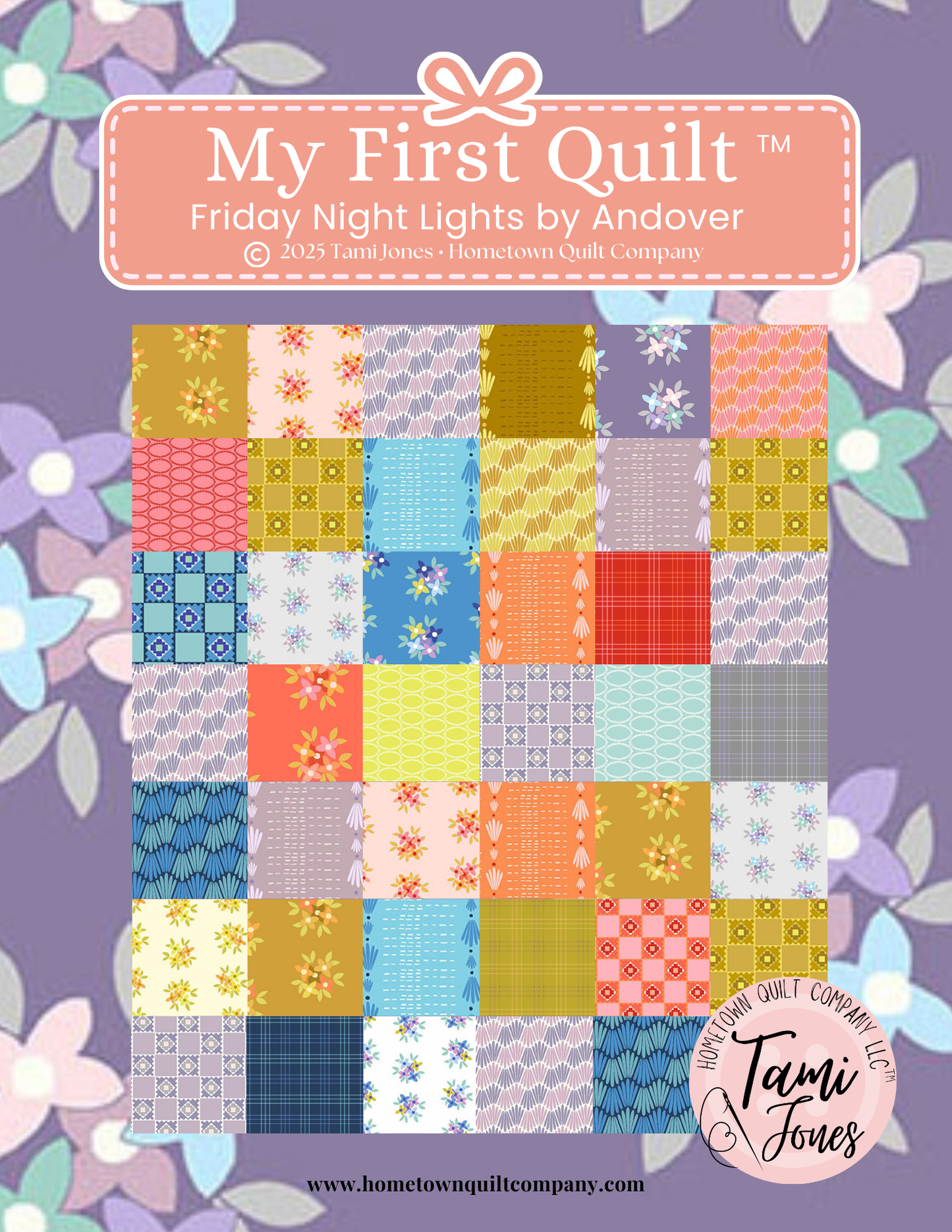 66x86 inch My First Quilt  • Friday Night Lights ❤️