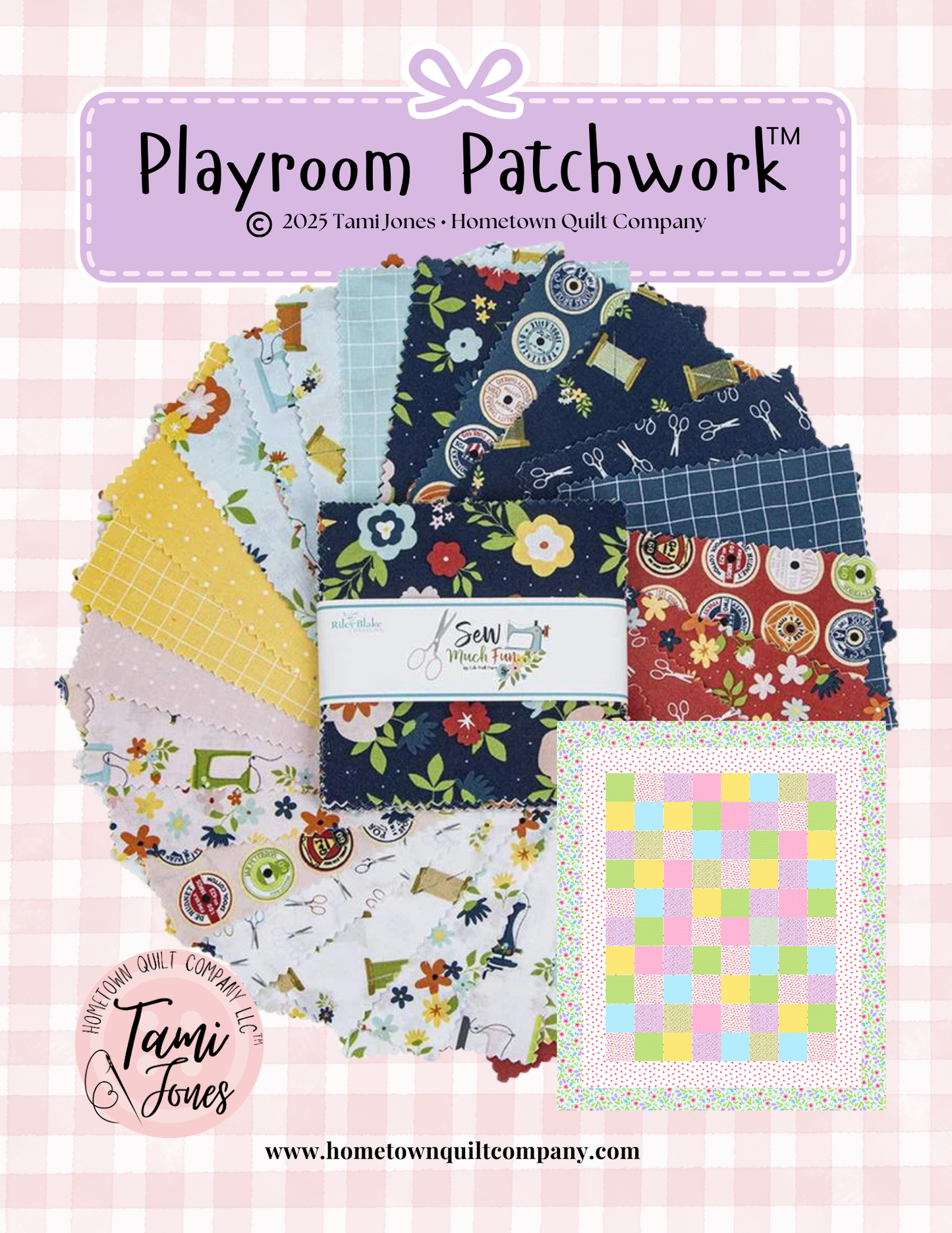56x64 inch Playroom Patchwork • Sew Much Fun