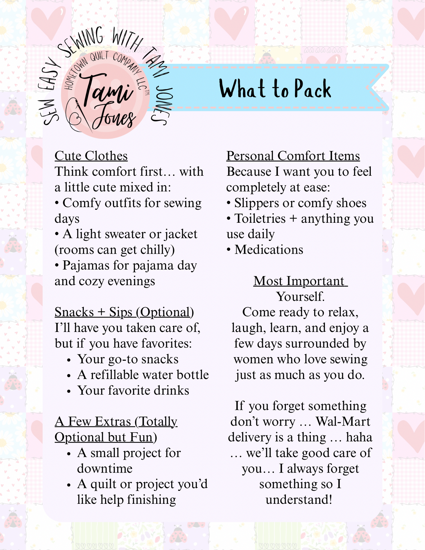 Southern Sewcial - October 14-18, 2026