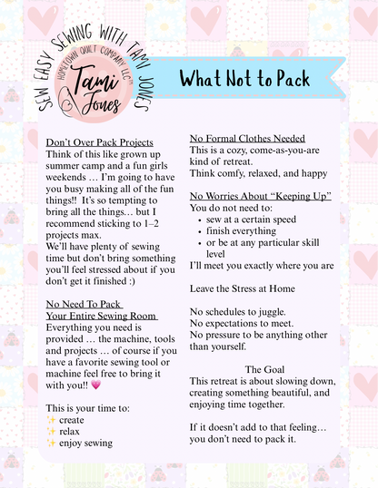 Southern Sewcial - October 14-18, 2026