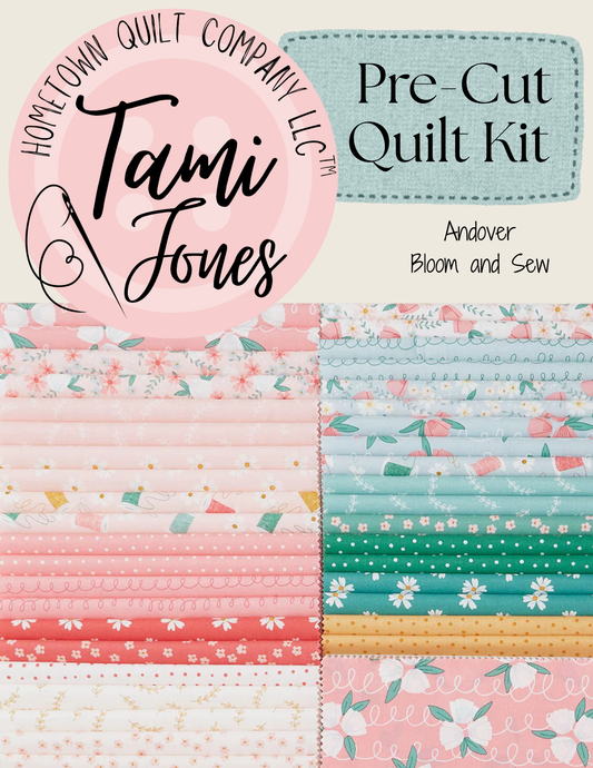 Starburst Quilt Kit 56x56 inch • Bloom and Sew