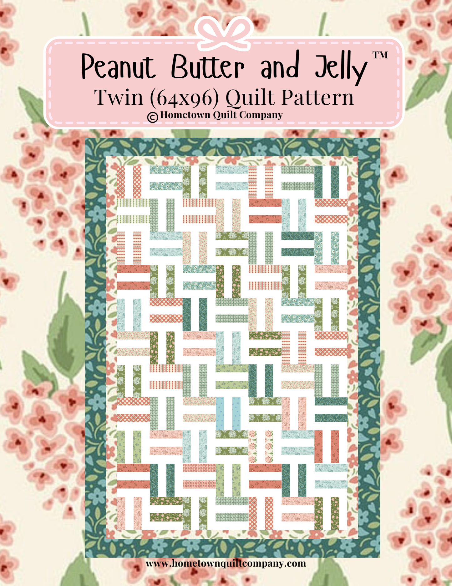 Peanut Butter and Jelly Quilt Pattern
