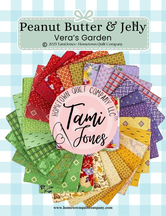 64x96 inch Peanut Butter and Jelly • Vera's Garden