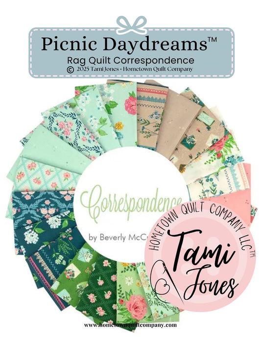 50x60 inch Rag Quilt Kit  • Correspondance