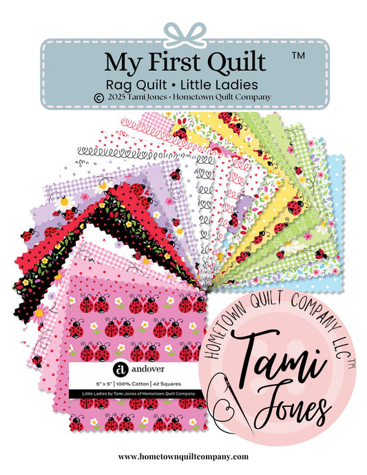 66x86 inch My First Quilt  • Little Ladies