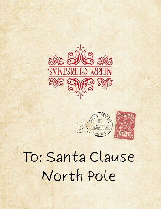 Santa Claus Envelope