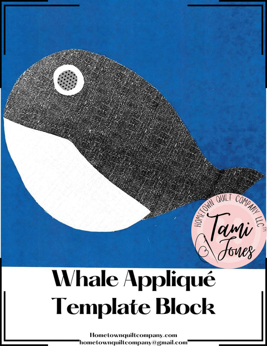 Whale Appliqué Pattern